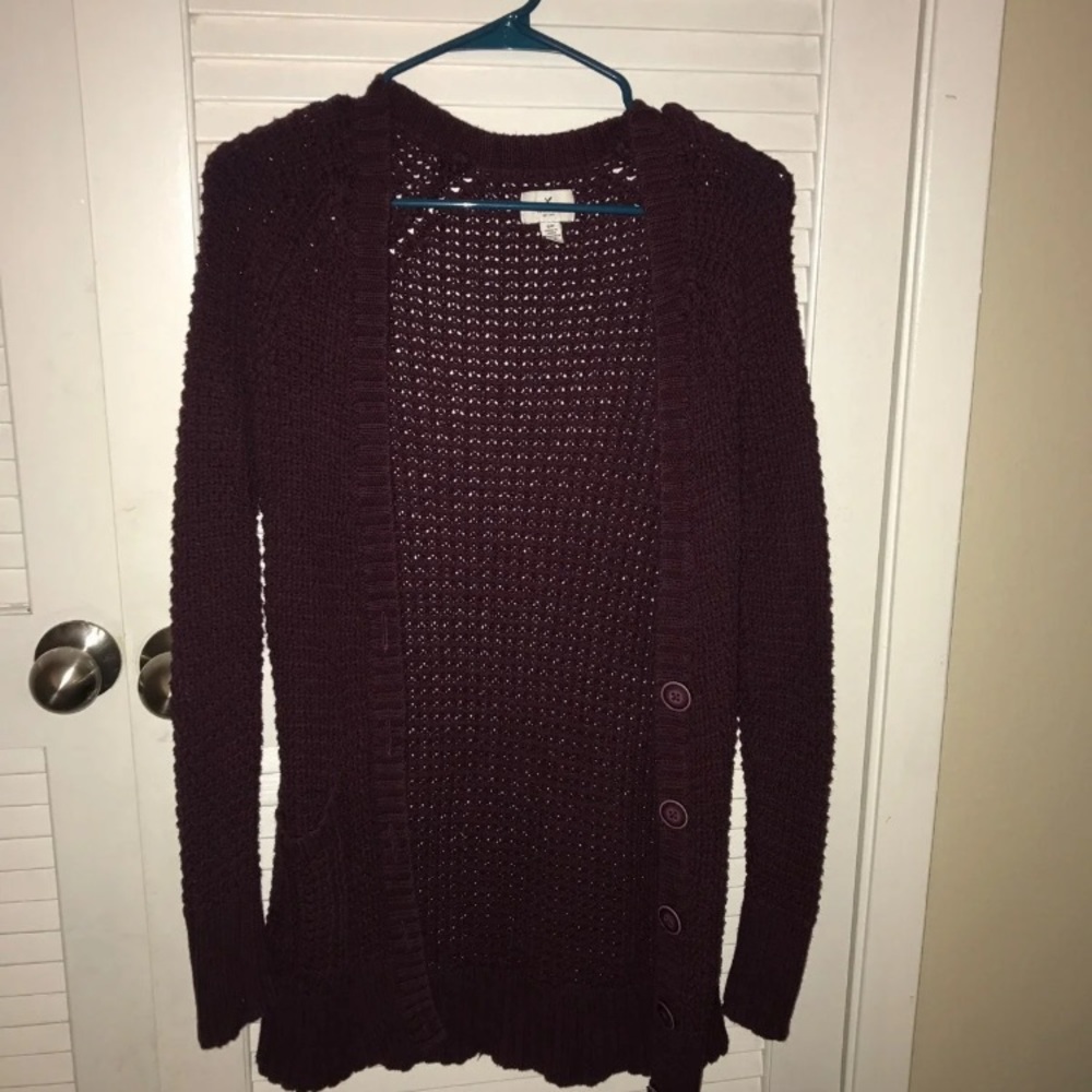 Maroon Cardigan/sweater